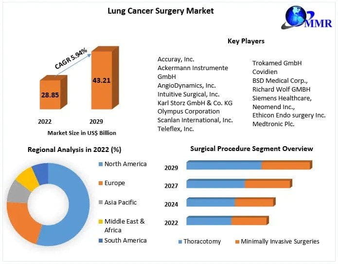 Lung Cancer Surgery Market Worldwide Industry &Forecast 2029