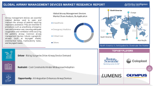 Global Airway Management Devices Market Report: Growth and Opportunities