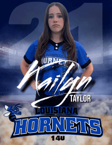 Kaylyn Taylor Brings Fierce Spirit and Soft Heart to Louisiana Hornets 14U