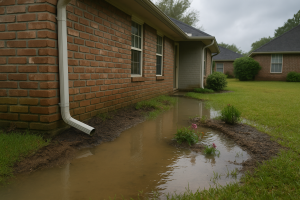 Why Baton Rouge Homes Need Better Downspouts to Prevent Foundation Damage and Flooding