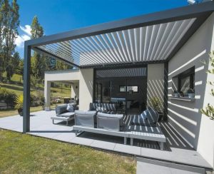 Electric Actuated Louver Pergolas Market