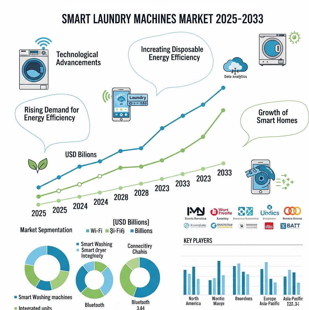 Smart Laundry Machines Market Hits New High | Whirlpool, LG Electronics ...