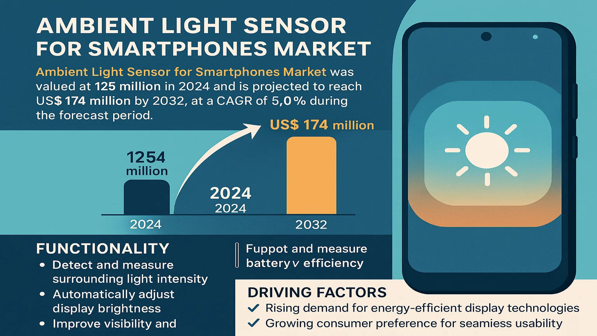 Ambient Light Sensor for Smartphones Market: Insights, Investment ...