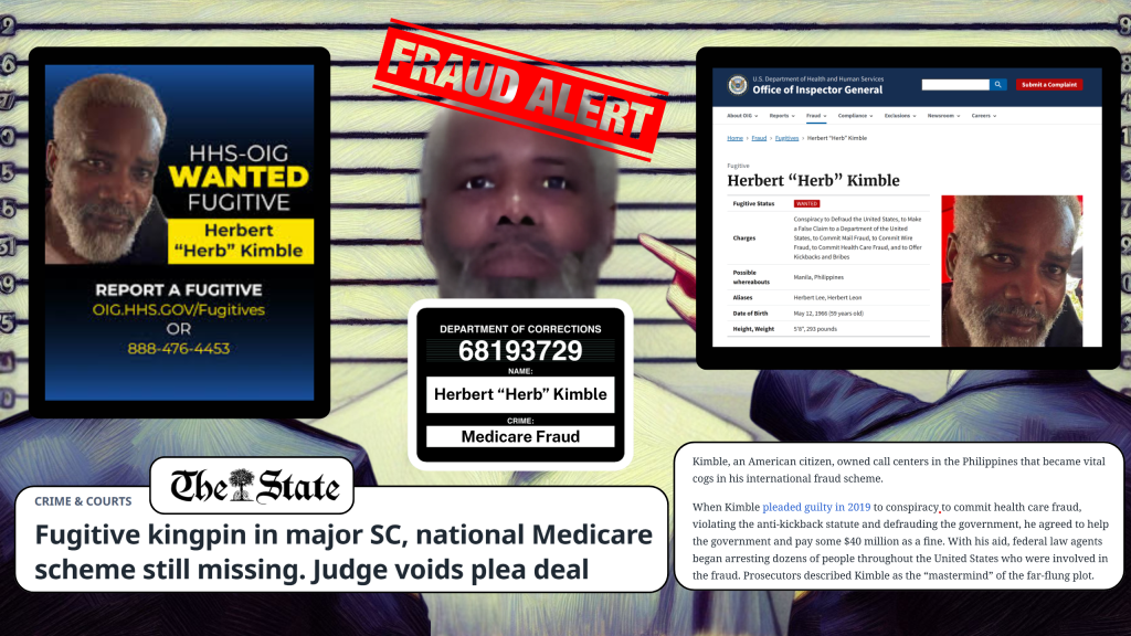 Part I — The Deal That Built a Case: Inside Herb Kimble’s 2019 Plea and ...