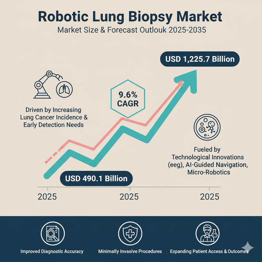 Robotic Lung Biopsy Market Forecast to Reach USD 1225.7 Billion by 2035 ...
