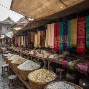 Cocoon Silk Market
