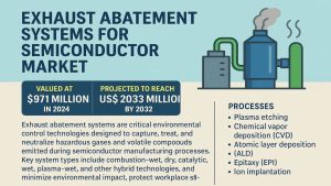 Exhaust Abatement Systems for Semiconductor Market