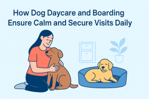 How Dog Daycare and Boarding Ensure Calm and Secure Visits Daily
