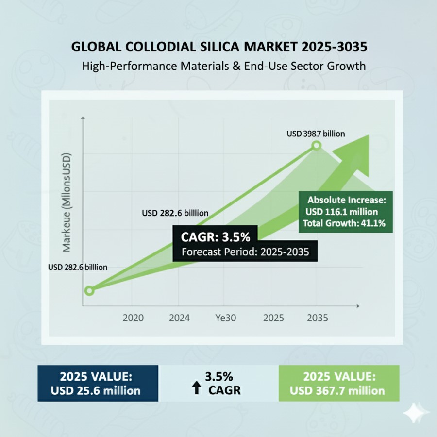 U.S. Colloidal Silica Market Forecast 2025–2035: Trends and Growth ...