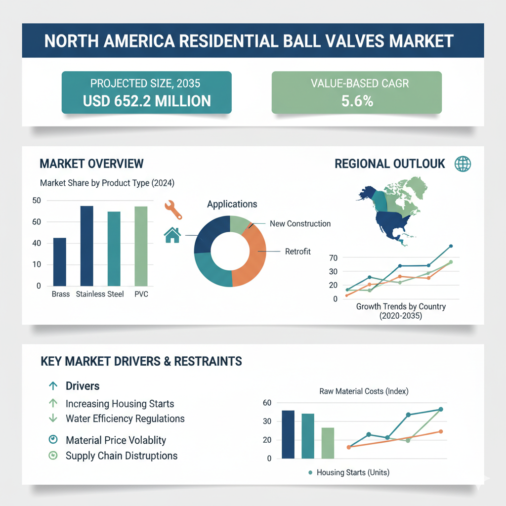 North America Residential Ball Valves Market to hit USD 652.2M by 2035 ...