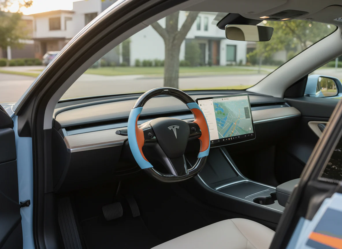 Tesla model 3 Steering Wheel -Track Master