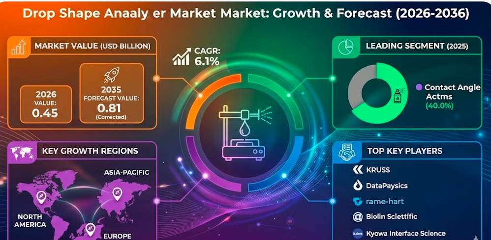 [Drop Shape Analyzer Market] Market Valuation, ROI Potential & Long ...