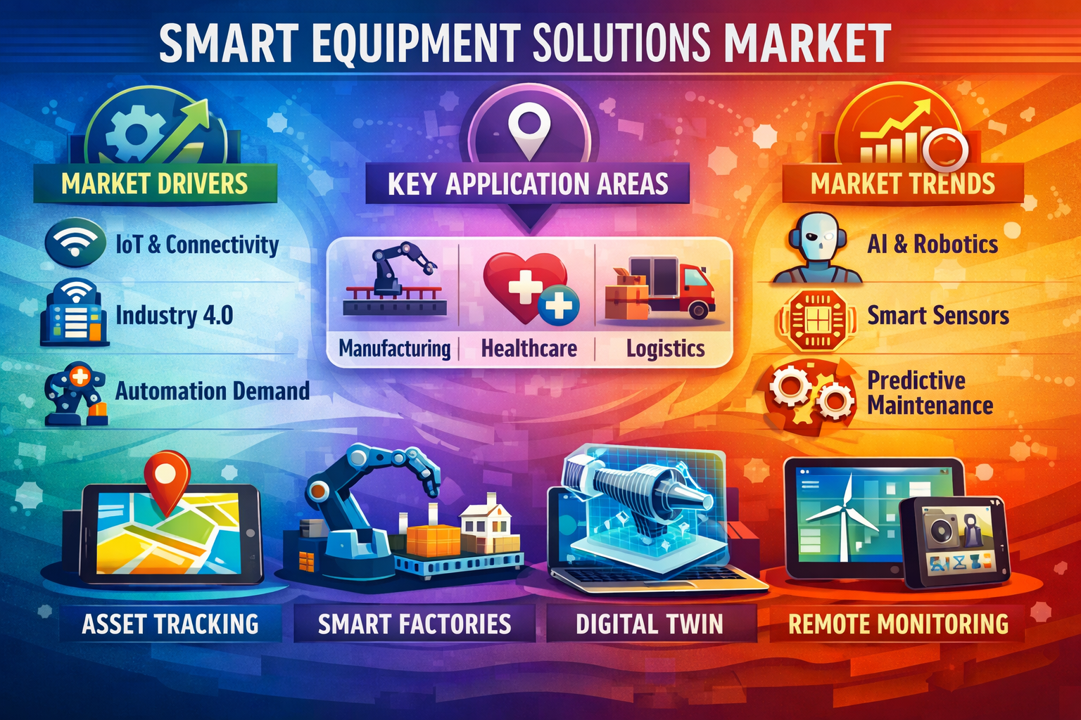 Smart Equipment Solutions Market Is Going to Boom | Major Giants Bosch ...