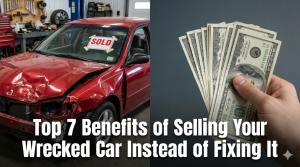 Top 7 Benefits of Selling Your Wrecked Car Instead of Fixing It