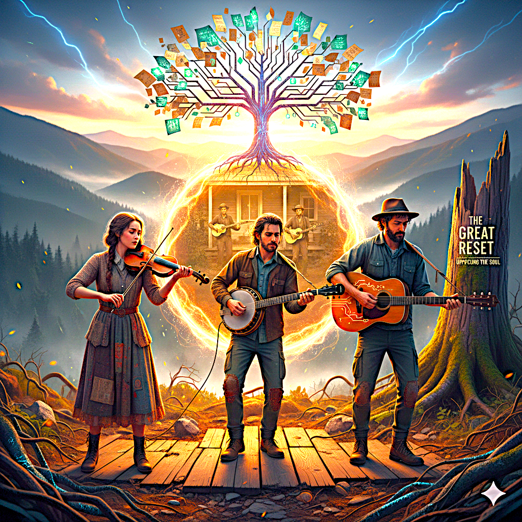 Cajun Dead et le Talkin`stick reboot alt song Country ain't nothing but three chords and the truth a Franco Cajun Roots revival