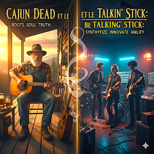 Cajun Dead et le Talkin’ Stick The Appalachian-Inspired Counterculture Reclaiming the Soul of American Music