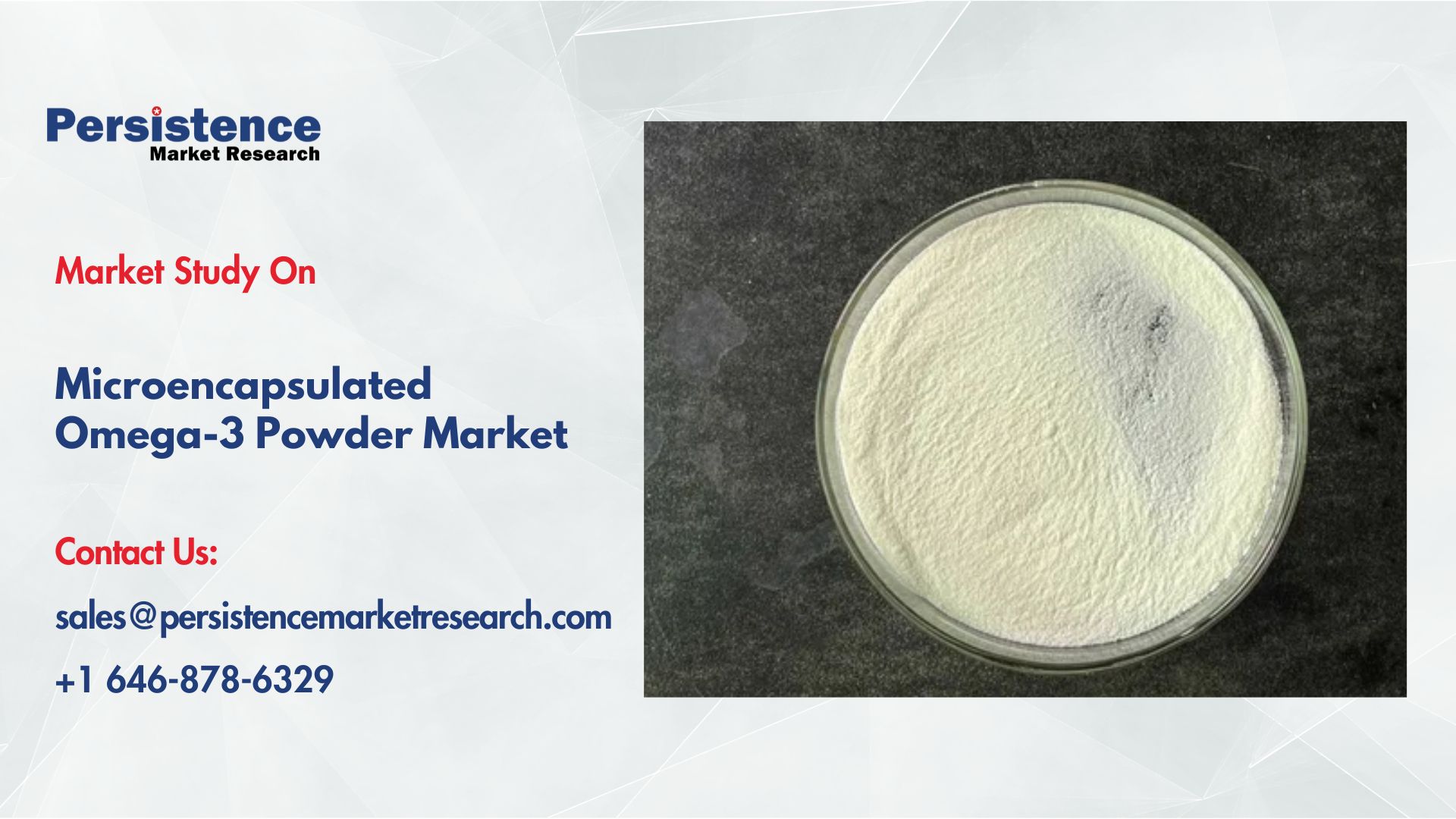 Microencapsulated Omega-3 Powder Market to Reach US$25.2 Bn by 2033 ...