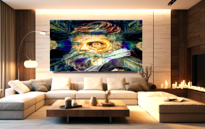Global POD Art audience discover Wall Design Canadian artist