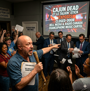 Cajun Dead et le Talkin’ Stick Exposes Closed-Door Bell Media and Radio Canada Francophone Music Cartel