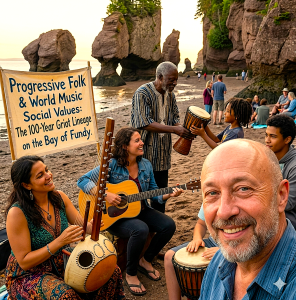 Progressive Folk and World Music Social Values The 100-Year Griot Lineage Arriving on the Bay of Fundy Coast