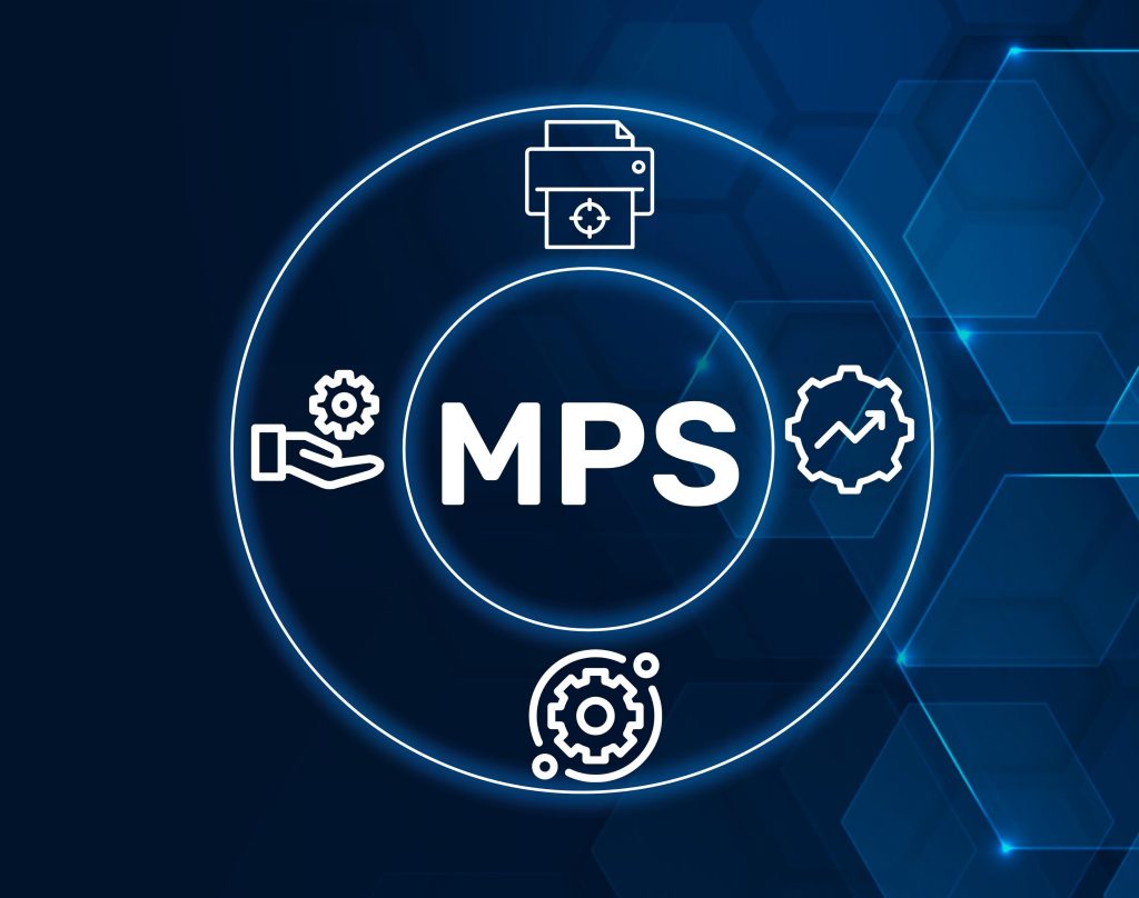 MPS - managed print services graphic