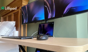 Electric standing desk