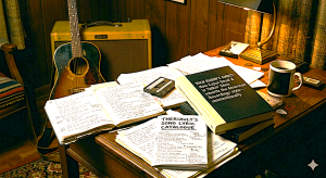 Theriault's song lyric catalogue in Rick Rubin’s Ghost How Cajun Dead & le Talkin' Stick inherits the American Recordings style—unintentionally.