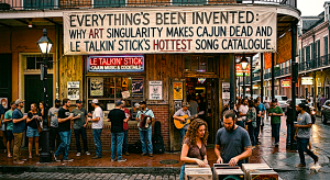 Everything`s Been Invented Why Art Singularity Makes Cajun Dead et le Talkin' Stick hottest Song Catalogue