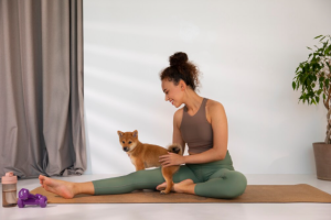 A Step-by-Step Guide to a Puppies & Pilates Session