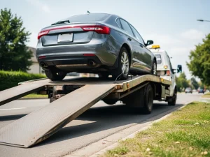 car-being-towed-lien-financial-encumbrance