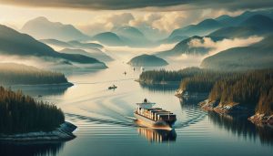 Traveling by cargo ship