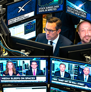 AI Strategist Theriault watching as SpaceX IPO Ignites Global Investor Frenzy as Tech Evolution Enters a New Orbit while mainstream media sleeps