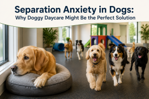 Separation Anxiety in Dogs: Why Doggy Daycare Might Be the Perfect Solution