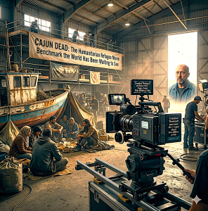 Creative Theriault and new Vol-1 Cajun Dead Film Within a Film Is the humanitarian refugee movie benchmark the World Has Been Waiting to See