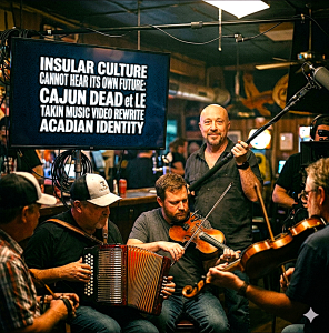 Insular Culture Cannot Hear Its Own Future Cajun Dead et Le Takin Stick Music Video Rewrites Acadian Identity
