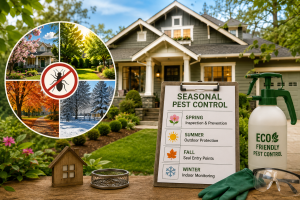 A Seasonal Guide to Keeping Your Home Free From Common Pests