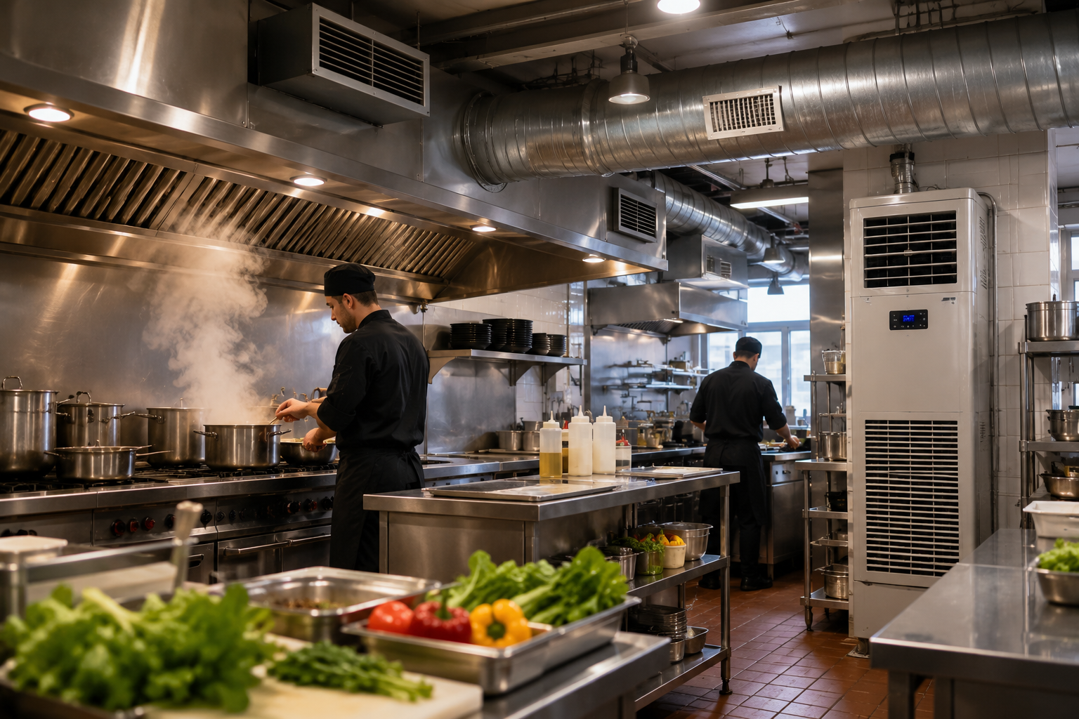 How HVAC Services Improve Humidity Control in Restaurant Kitchens?