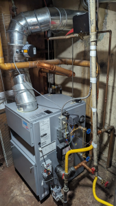 residential home furnace heating system representing heating services Richmond VA homeowners rely on during cold months
