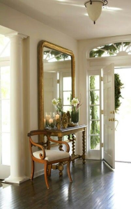 luxury entryway console table and elegant hallway furniture representing luxury entryway furniture ideas that create a lasting first impression