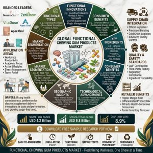 Functional Chewing Gum Products Market