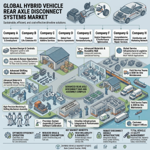 Hybrid Vehicle Rear Axle Disconnect Systems Market