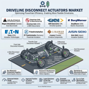 Driveline Disconnect Actuators Market
