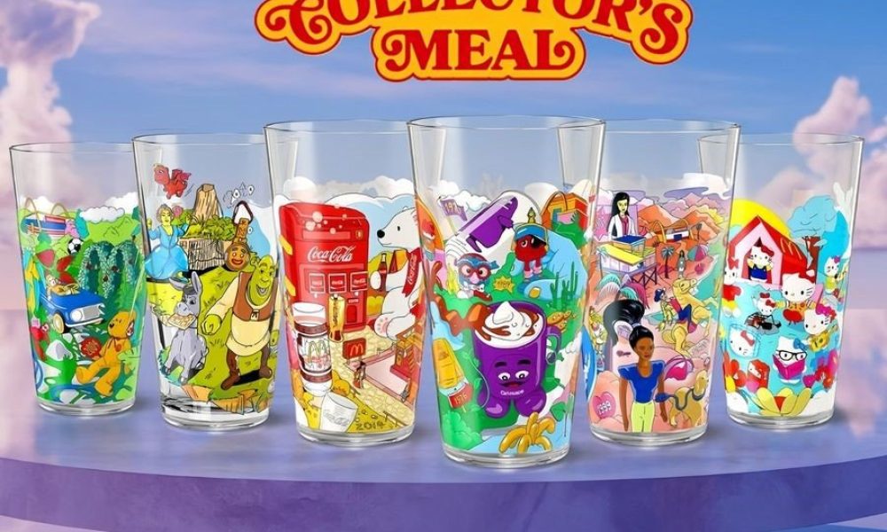 Celebrating the beloved characters from the Happy Meal franchise, this vibrant cup captures the essence of childhood joy