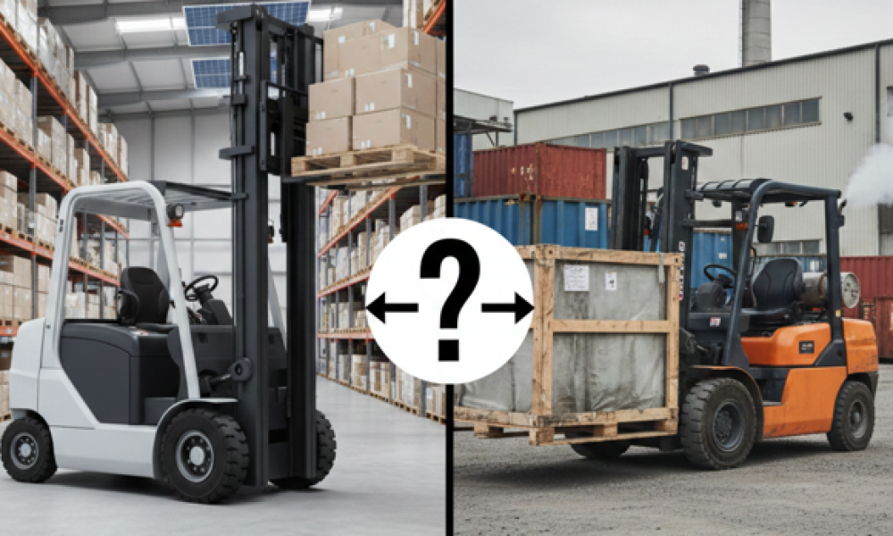 Electric vs. Internal Combustion Forklifts: Which Is Better?