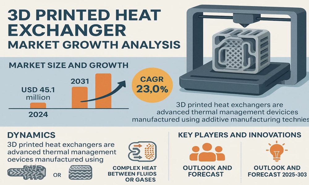 3D Printed Heat Exchanger Market