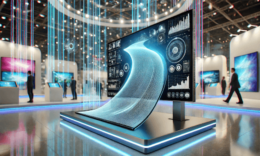 Samsung Unveils Eye-Catching Stretchable Screen at CES 2025