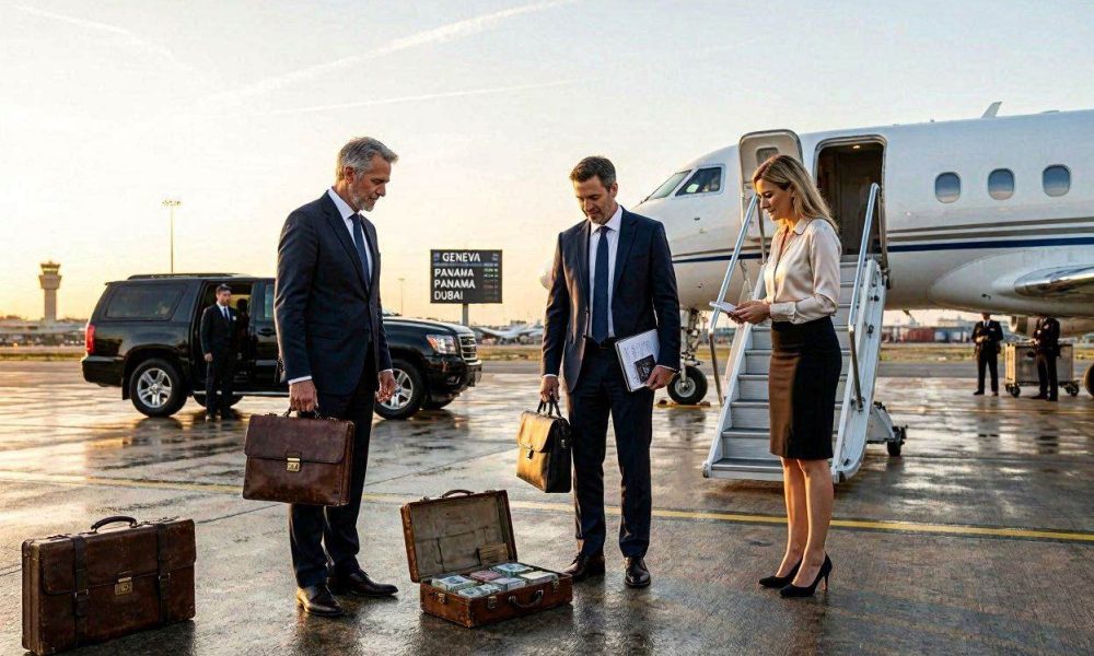 The Capital Flight of White-Collar Fugitives