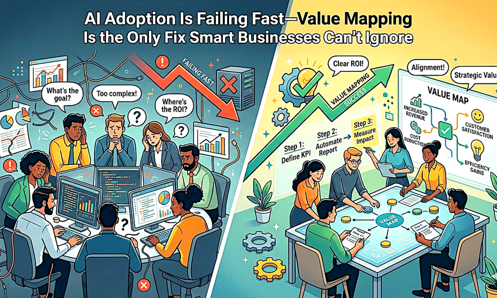 AI Adoption Is Failing Fast Value Mapping Is the Only Fix