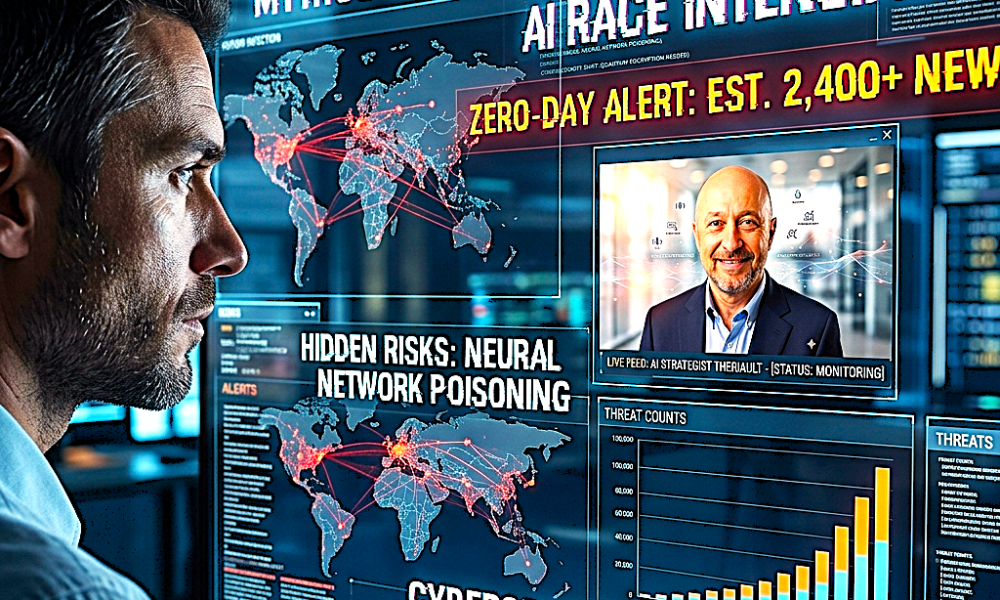 AI Strategist Theriault watching developments in Mythos and the AI race thousands of zero-days, hidden risks, and the cybersecurity shift ahead