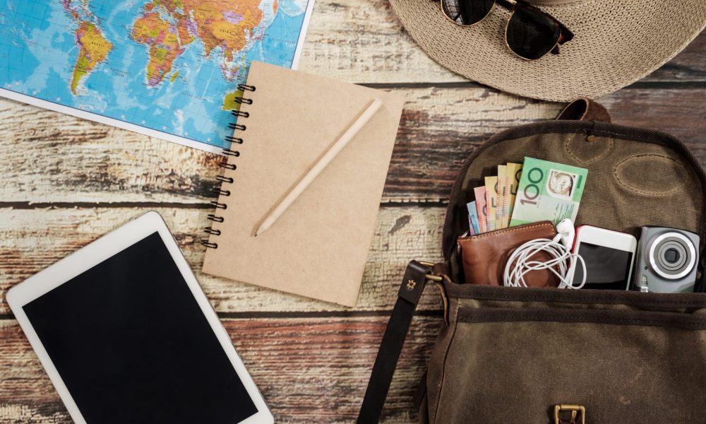 Traveler items vacation travel accessories holiday long weekend